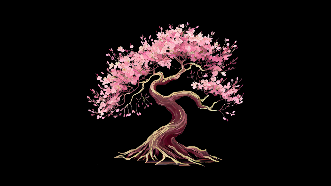 Cherry blossom tree